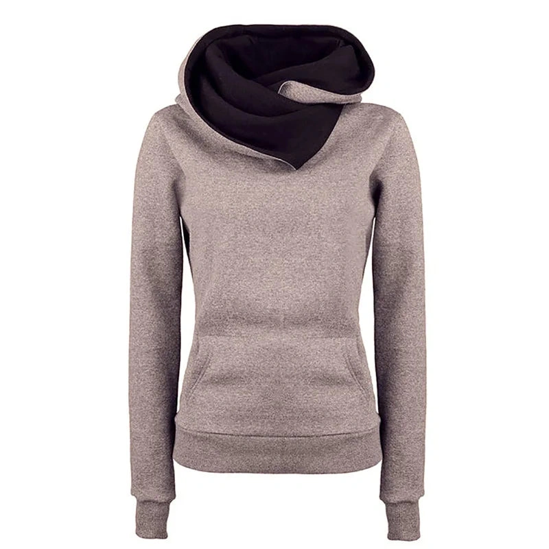 Cozy Drop Shoulder Hoodie for Women